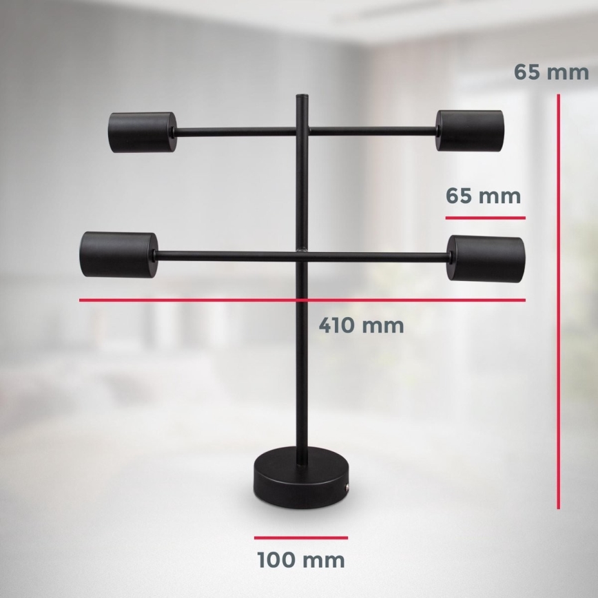 B.K. Licht 1343 - Takkrona  on a pole 4xE27/60W/230V