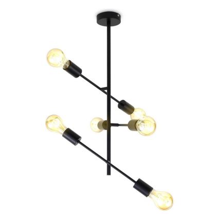 B.K. Licht 1344 - Takkrona  on a pole 6xE27/60W/230V