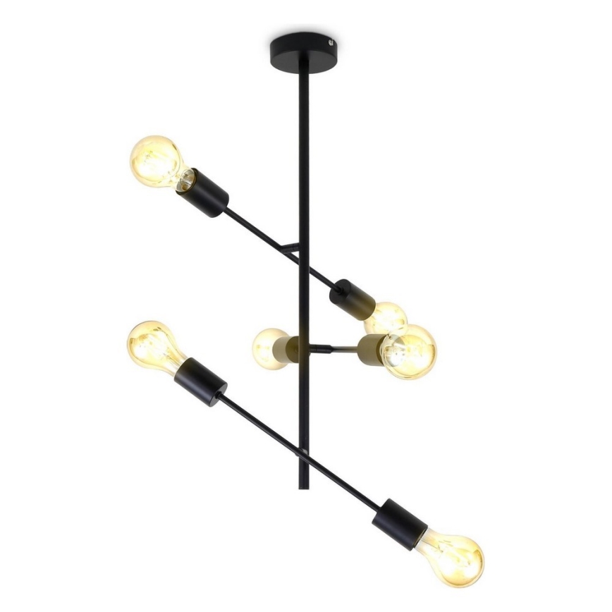 B.K. Licht 1344 - Takkrona  on a pole 6xE27/60W/230V