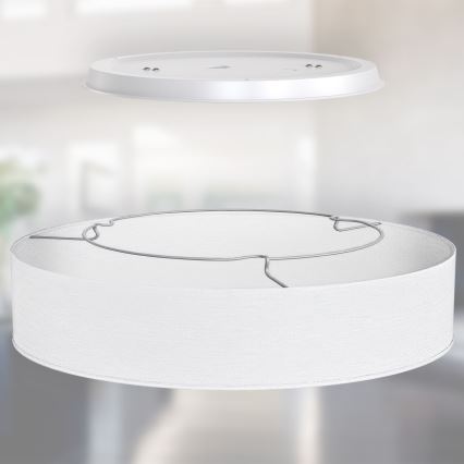 B.K. Licht 1394 - LED taklampa  LED/20W/230V vit
