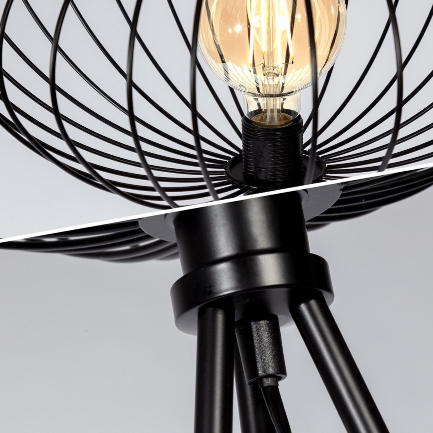 B.K. Licht 1470 - Golvlampa  RETRO 1xE27/40W/230V