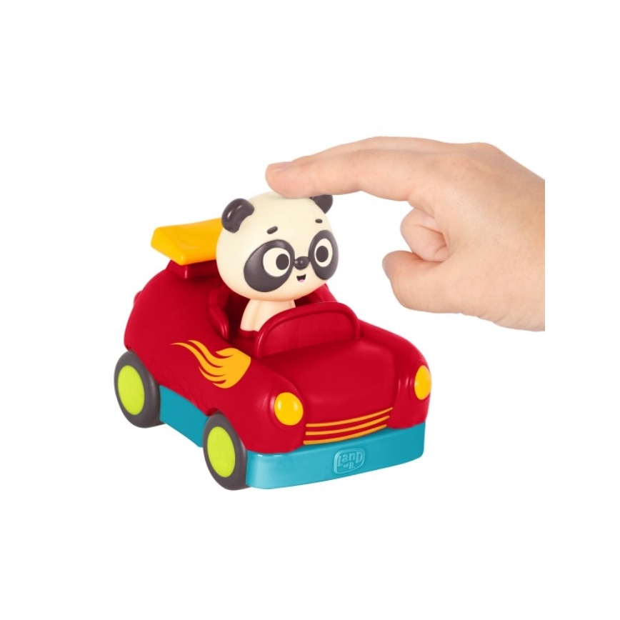 B-Toys - Bil med fjärrkontroll Panda Bingo 4xAA