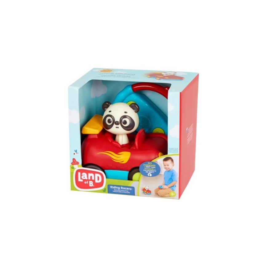 B-Toys - Bil med fjärrkontroll Panda Bingo 4xAA