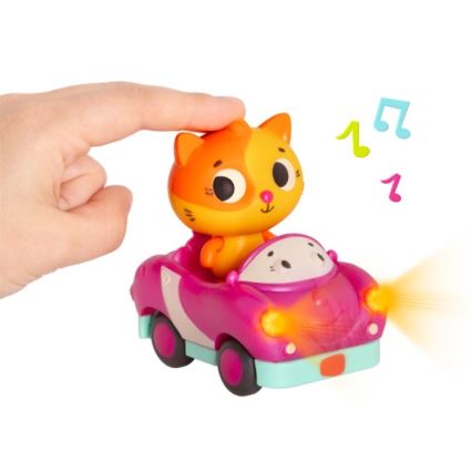 B-Toys - Bilar med melodi och ljus 3xAG13