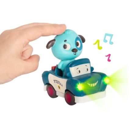 B-Toys - Bilar med melodi och ljus 3xAG13