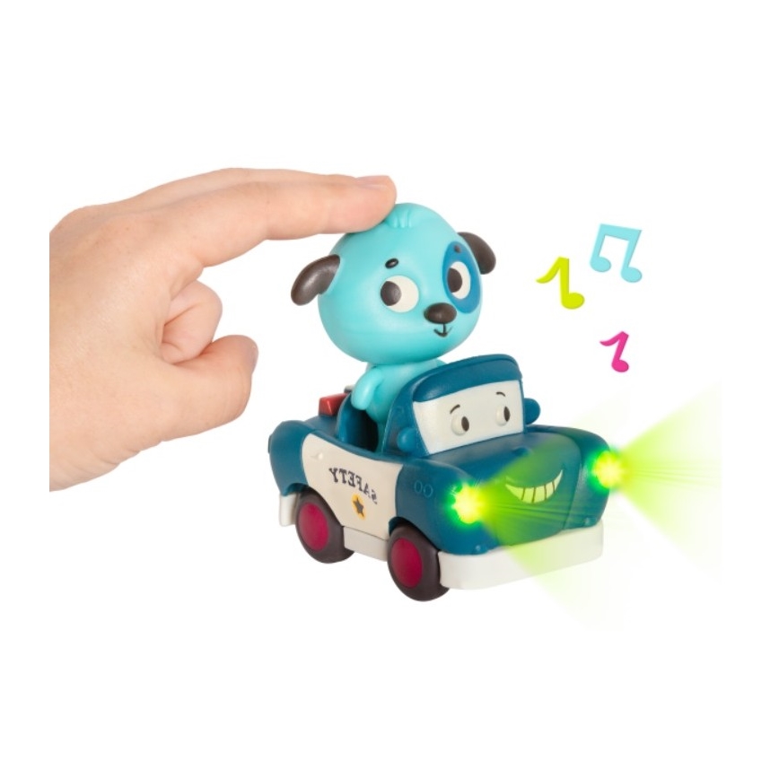 B-Toys - Bilar med melodi och ljus 3xAG13