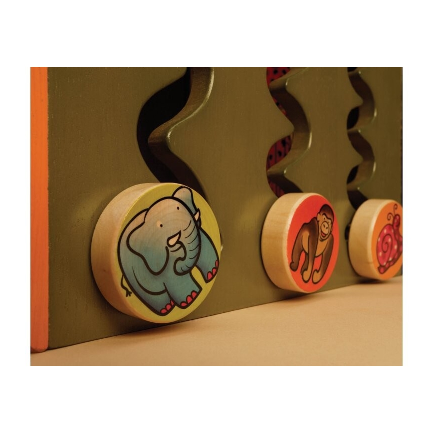 B-Toys - Interaktiv kub Zoo gummifikon