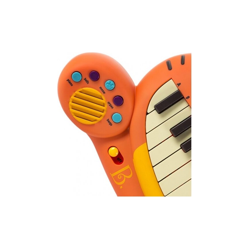 B-Toys - Piano med mikrofon för barn Cat 4xAA