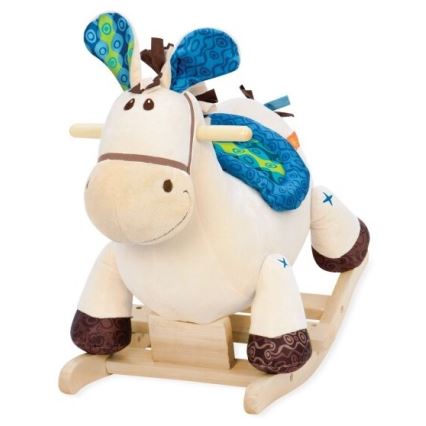 B-Toys - Rocking häst BANJO poplar