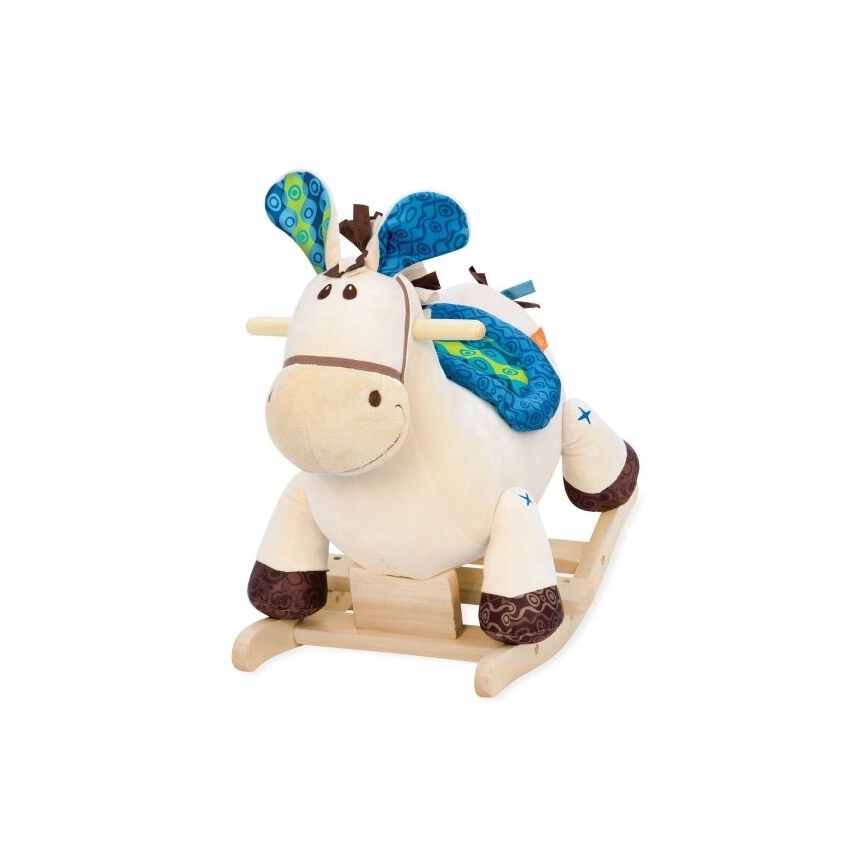 B-Toys - Rocking häst BANJO poplar