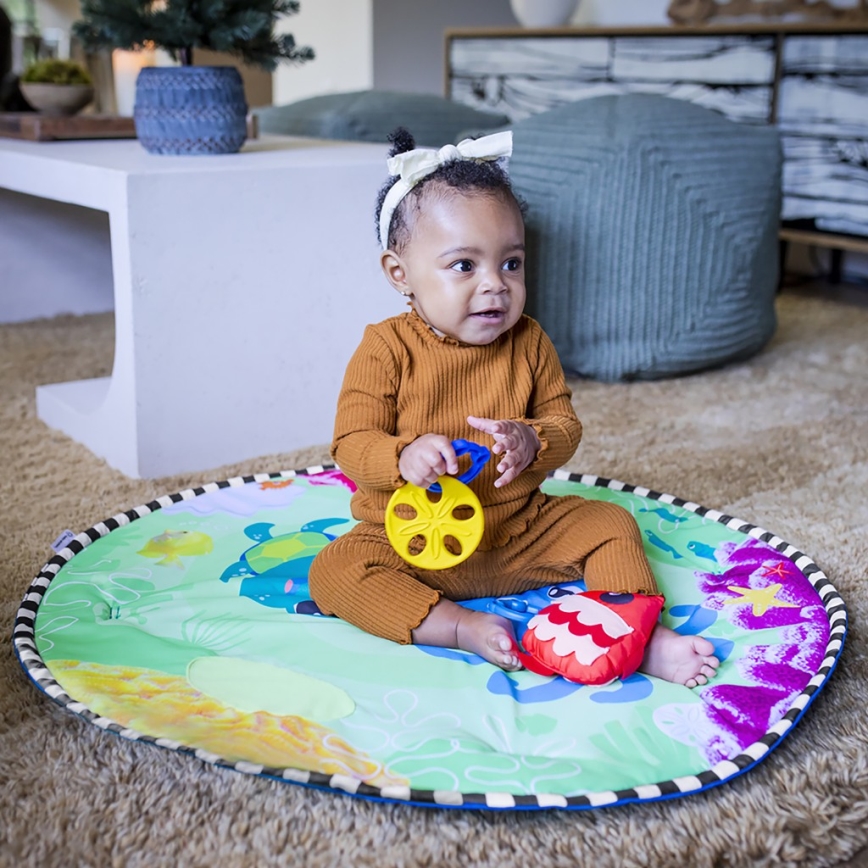 Baby Einstein - Barnfilt för lek med water mat 2i1 SEA FLOOR EXPLORERS