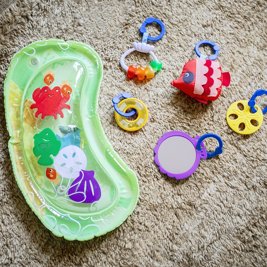Baby Einstein - Barnfilt för lek med water mat 2i1 SEA FLOOR EXPLORERS