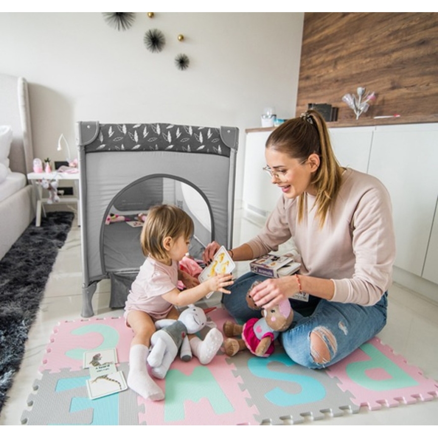 BabyOno - Resesäng BASIC grå