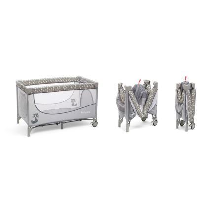 BabyOno - Resesäng BASIC grå