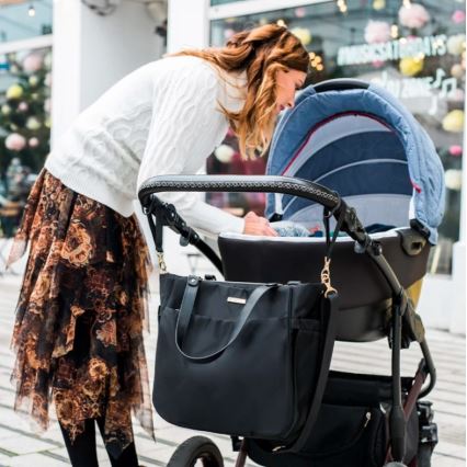 BabyOno - Skötväska för sittvagn Coco svart