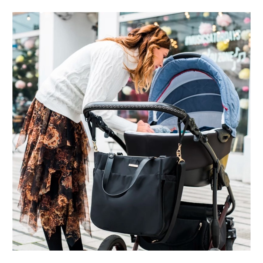 BabyOno - Skötväska för sittvagn Coco svart