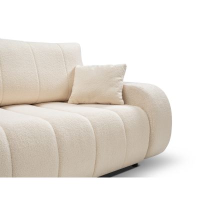 Bäddbar tresitssoffa DESIO beige