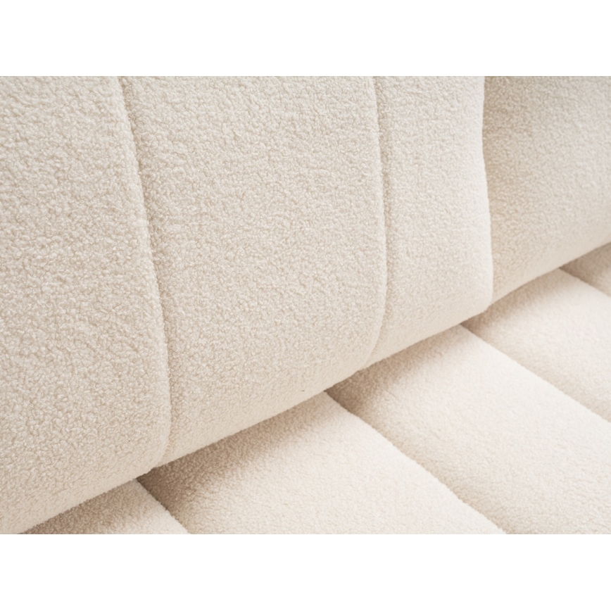Bäddbar tresitssoffa DESIO beige