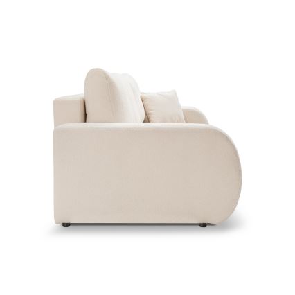 Bäddbar tresitssoffa DESIO beige