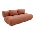 Bäddsoffa med tre platser FANO brun