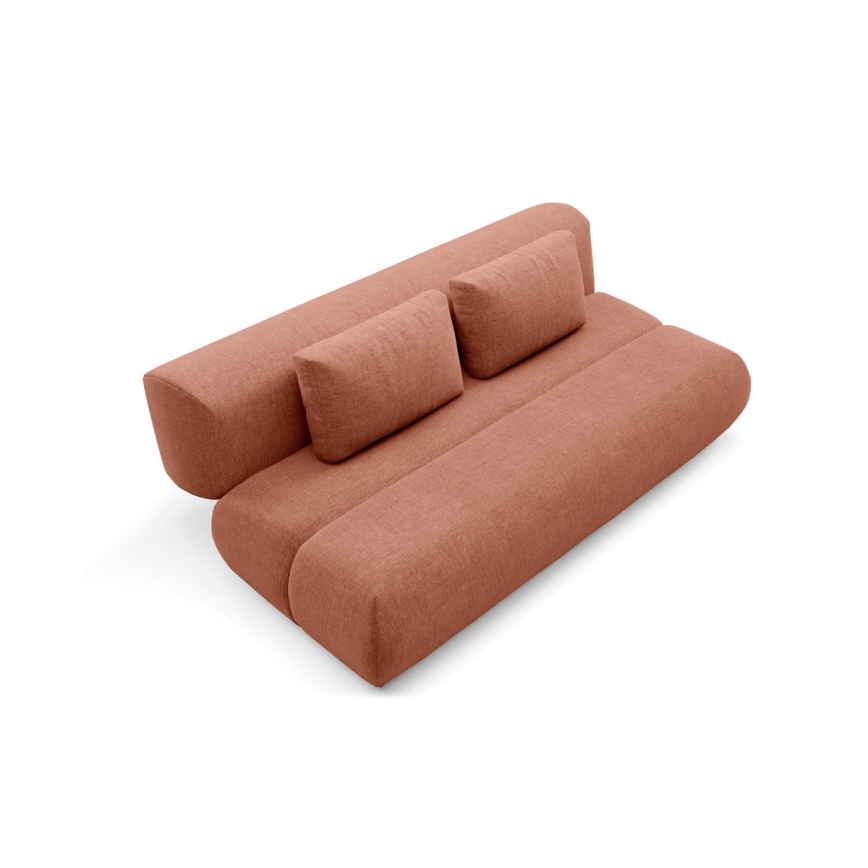 Bäddsoffa med tre platser FANO brun