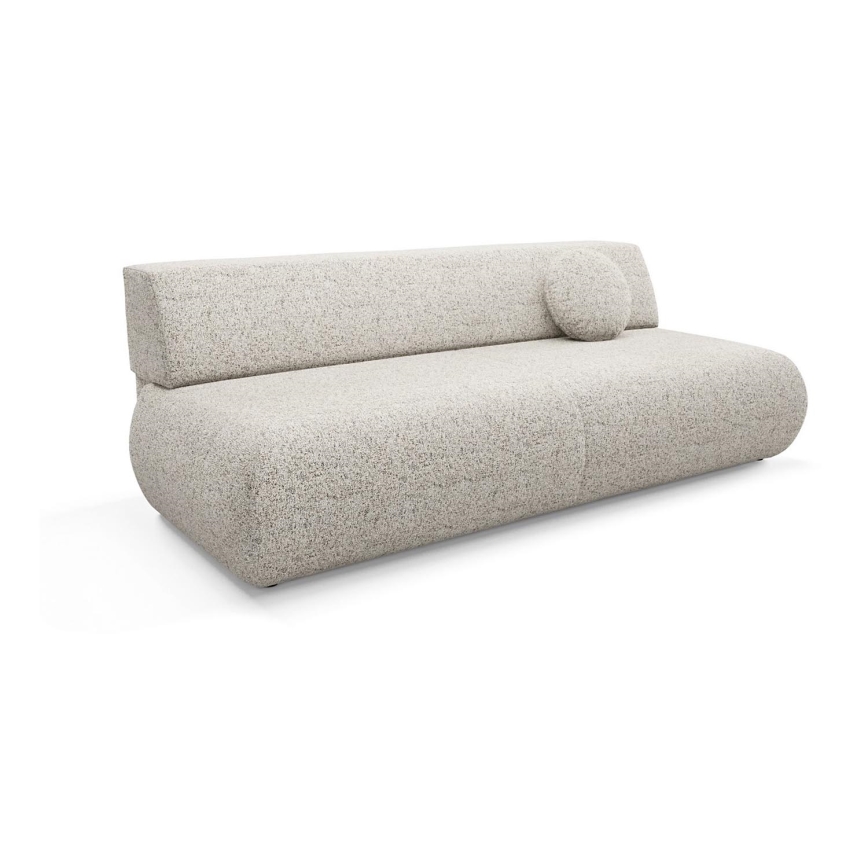 Bäddsoffa med tre platser med förvaringsutrymme PRATO beige
