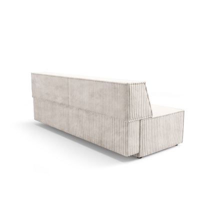 Bäddsoffa med tre platser med förvaringsutrymme TERAMO beige