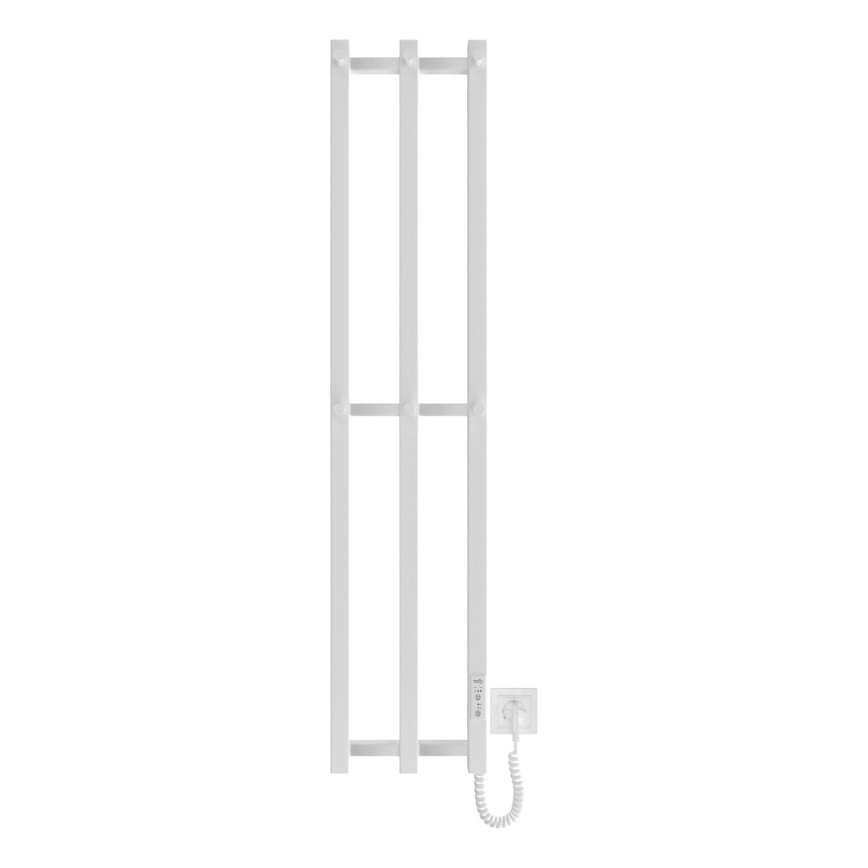 Badrum element HF SLIM 110W/230V 117x25 cm vit vinklat