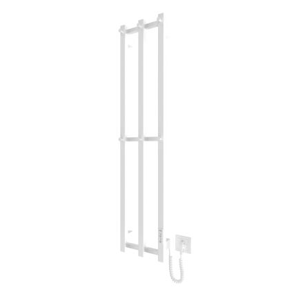 Badrum element HF SLIM 110W/230V 117x25 cm vit vinklat