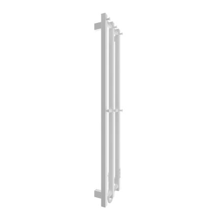 Badrum element HF SLIM 110W/230V 117x25 cm vit vinklat