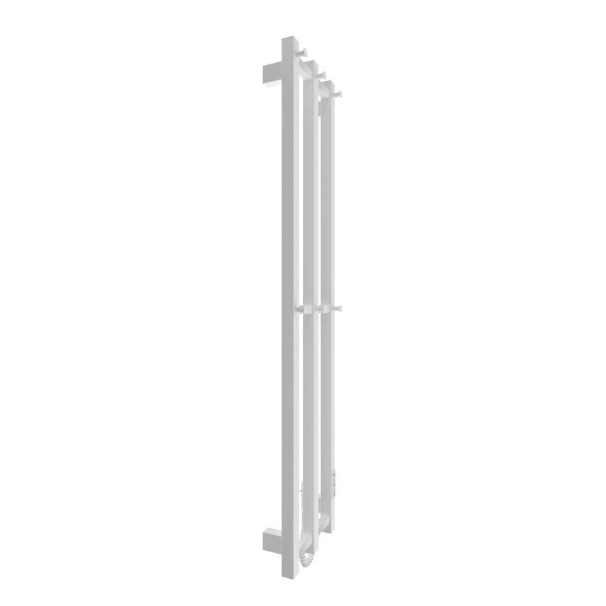 Badrum element HF SLIM 110W/230V 117x25 cm vit vinklat
