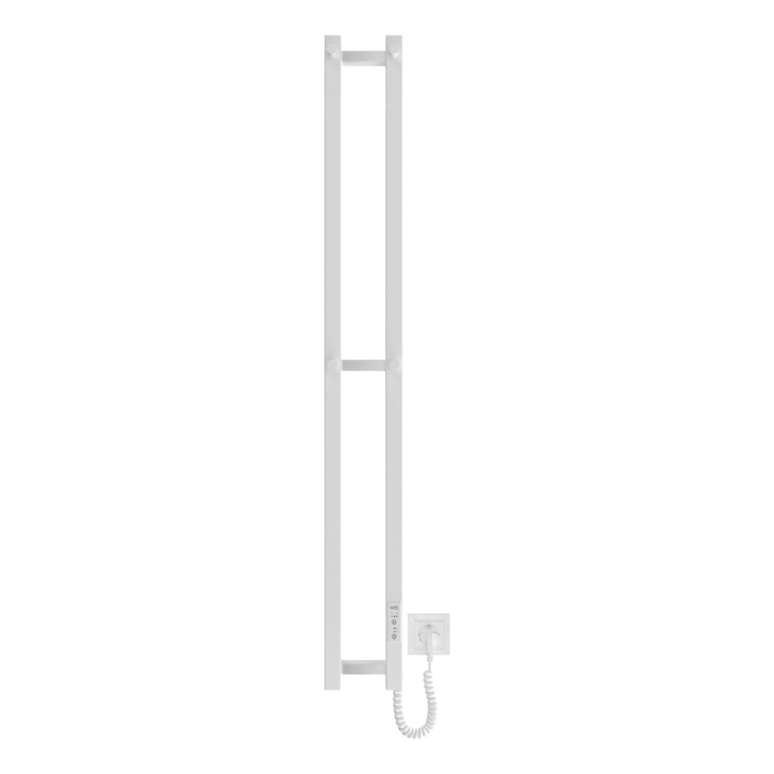 Badrum element HF SLIM 80W/230V 117x14 cm vit vinklat