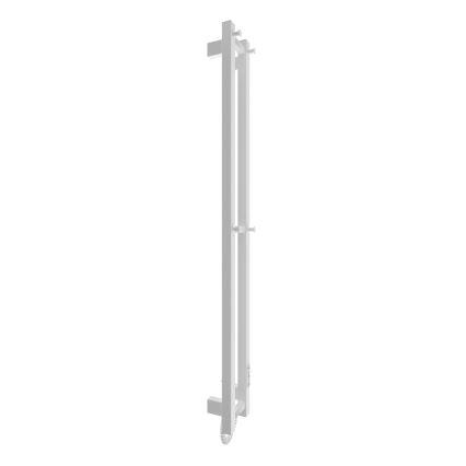 Badrum element HF SLIM 80W/230V 117x14 cm vit vinklat