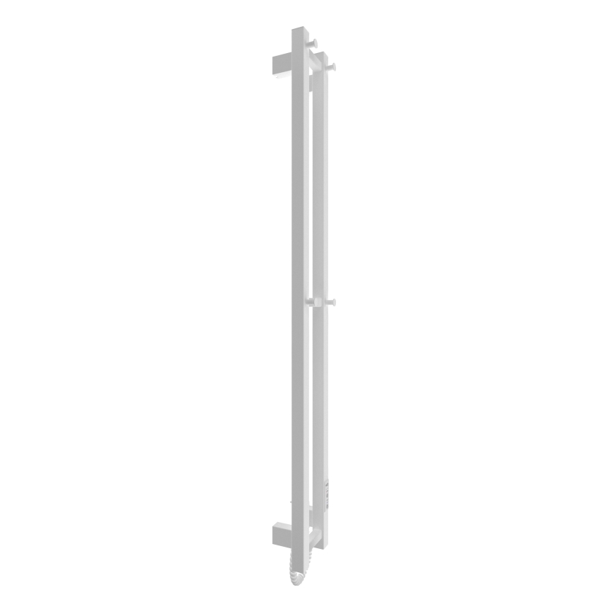 Badrum element HF SLIM 80W/230V 117x14 cm vit vinklat
