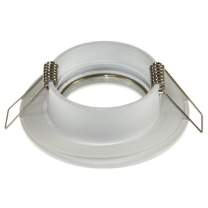 Badrum infälld lampa QUATRO 1xGU10/30W/230V IP54 vit