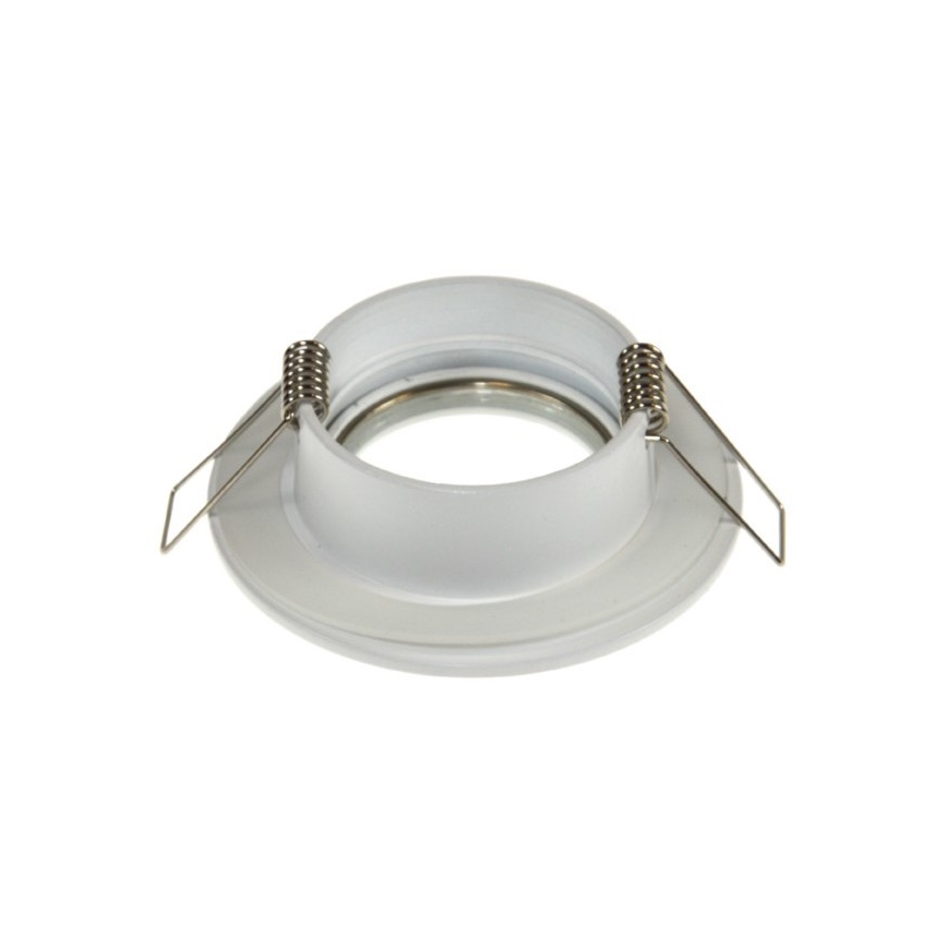 Badrum infälld lampa QUATRO 1xGU10/30W/230V IP54 vit