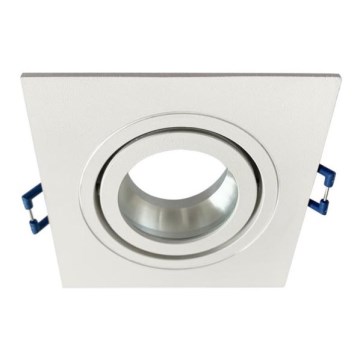 Badrum infälld lampa SATINO 1xGU10/30W/230V IP54 vit