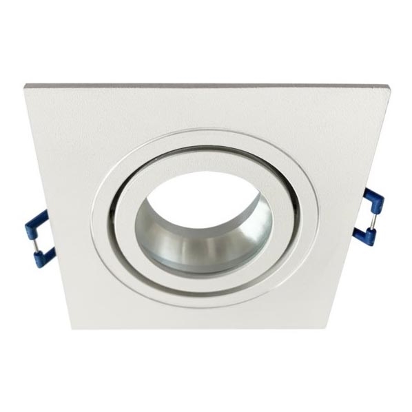 Badrum infälld lampa SATINO 1xGU10/30W/230V IP54 vit