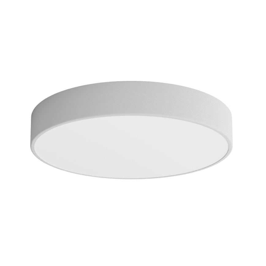 Badrum takbelysning CLEO 4xE27/24W/230V diameter 50 cm grå IP54