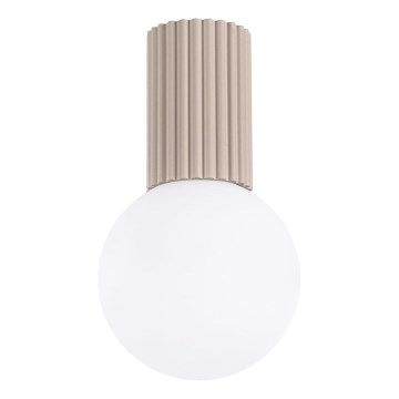Badrum takbelysning HALO 1xG9/8W/230V diameter 12 cm IP44 beige
