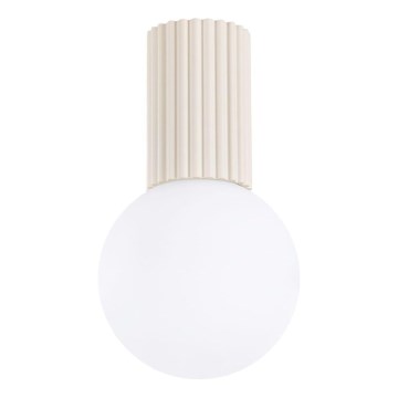 Badrum takbelysning HALO 1xG9/8W/230V diameter 12 cm IP44 grädde