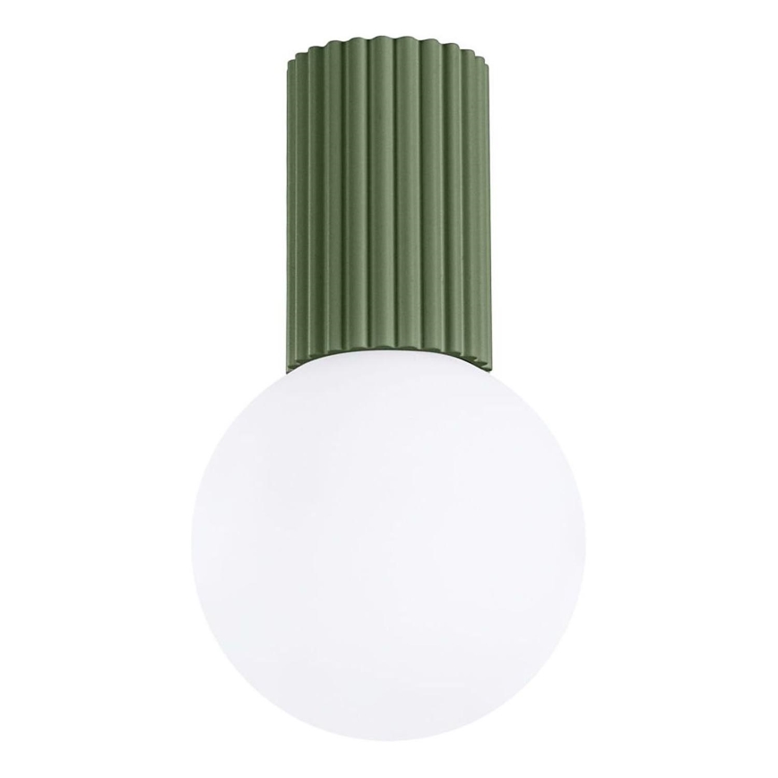 Badrum takbelysning HALO 1xG9/8W/230V diameter 12 cm IP44 grön