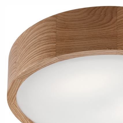 Badrum takbelysning OAK 3xE27/15W/230V ek ø 37 cm IP54 - FSC certifierade