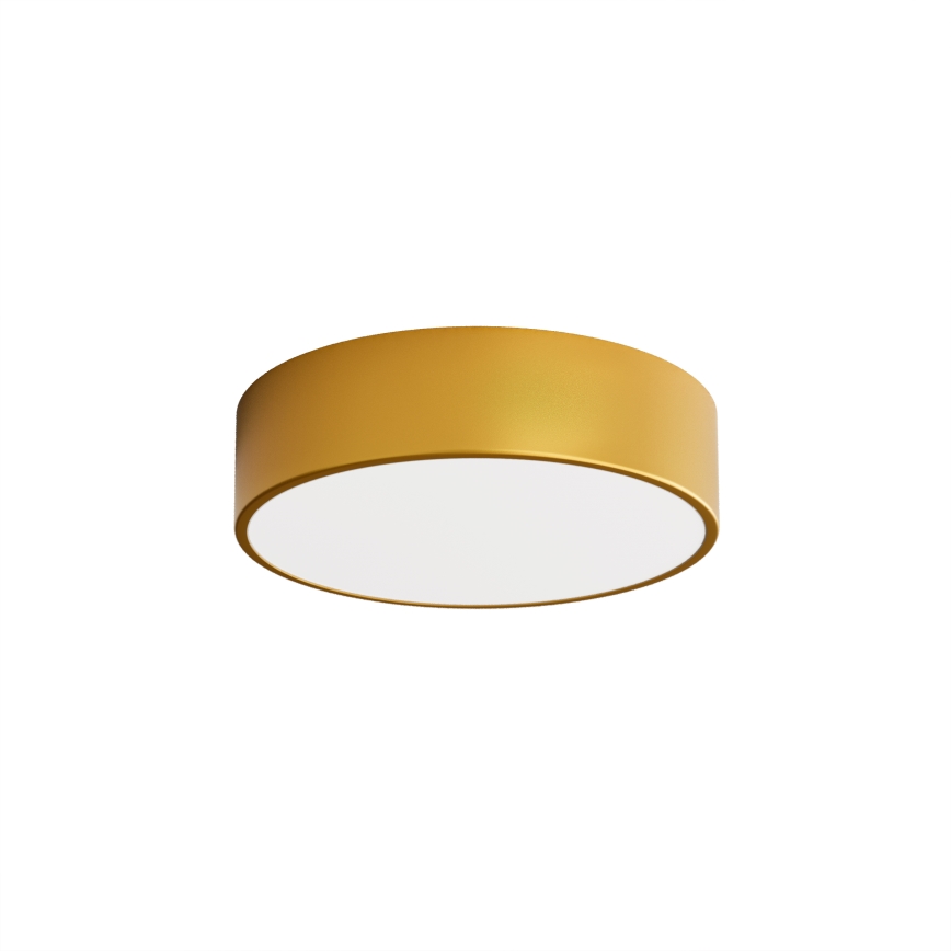 Badrum taklampa  CLEO 2xE27/24W/230V d. 30 cm gold IP54