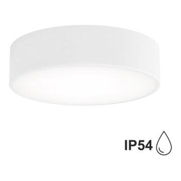 Badrum taklampa  CLEO 2xE27/24W/230V d. 30 cm vit  IP54