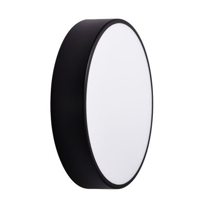 Badrum taklampa  CLEO 3xE27/24W/230V d. 40 cm svart  IP54