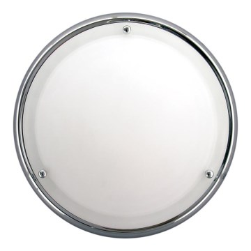 Badrum vägg taklampa NEPTUN 1xE27/60W/230V skinande krom IP44