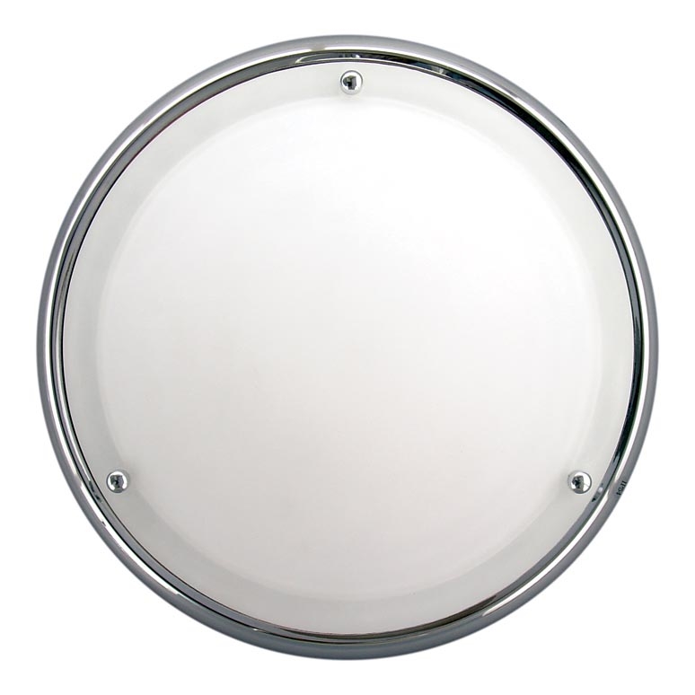 Badrum vägg taklampa NEPTUN 1xE27/60W/230V skinande krom IP44