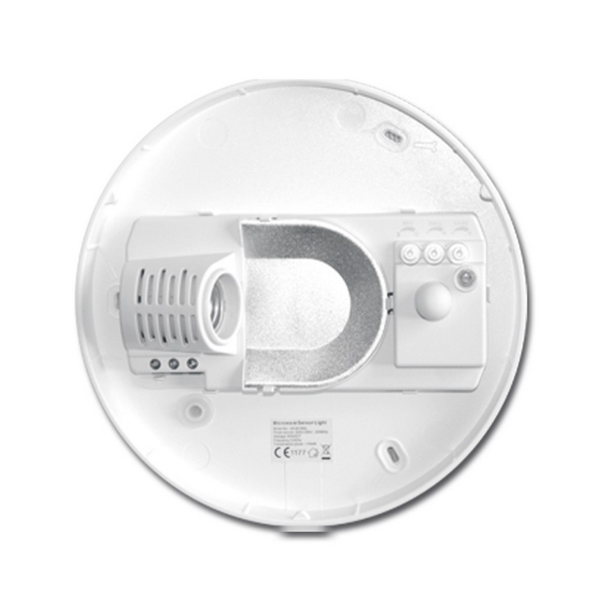 Badrumsbelysning tak med sensor VICTOR 1xE27/60W/230V IP44