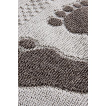 Badrumsmatta FOET 50x70 cm vit
